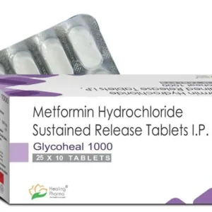 glycoheal 1000 mg tablets box